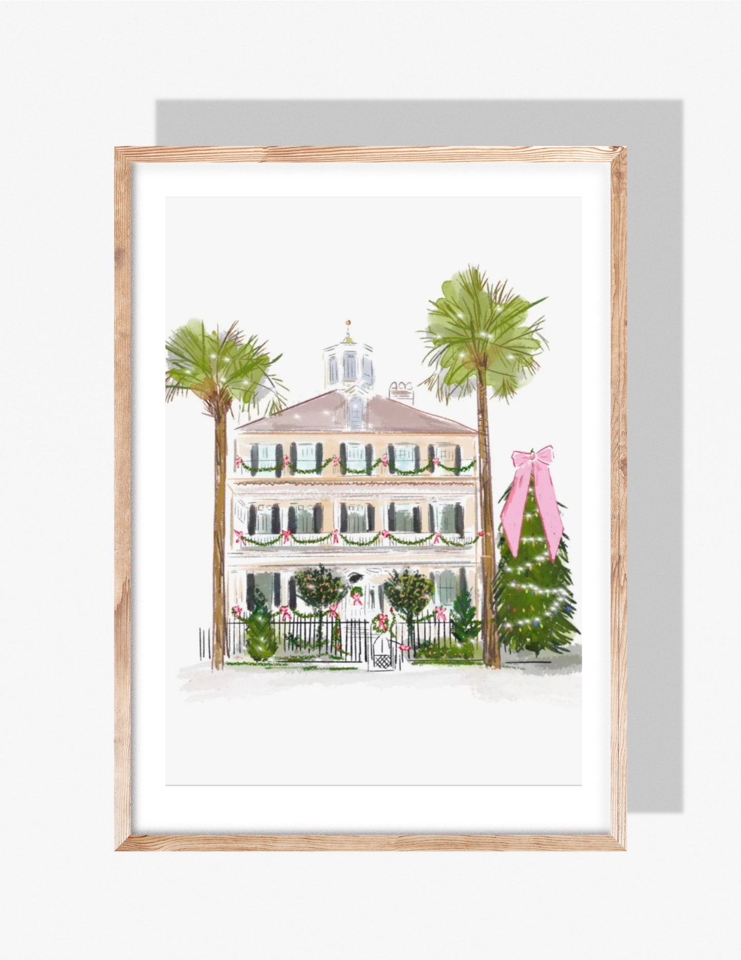 CHRISTMAS ON THE BATTERY - Art Print