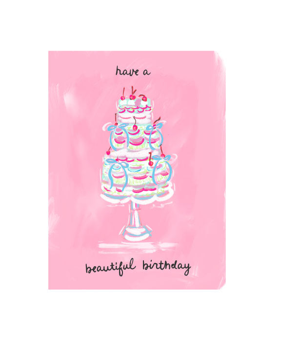 BEAUTIFUL BIRTHDAY - Note Card