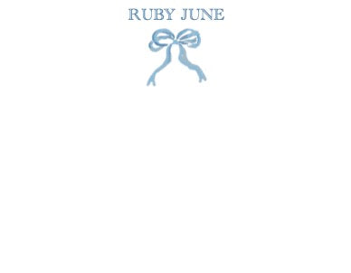 BLUE HYDRANDRAS - Custom Stationery