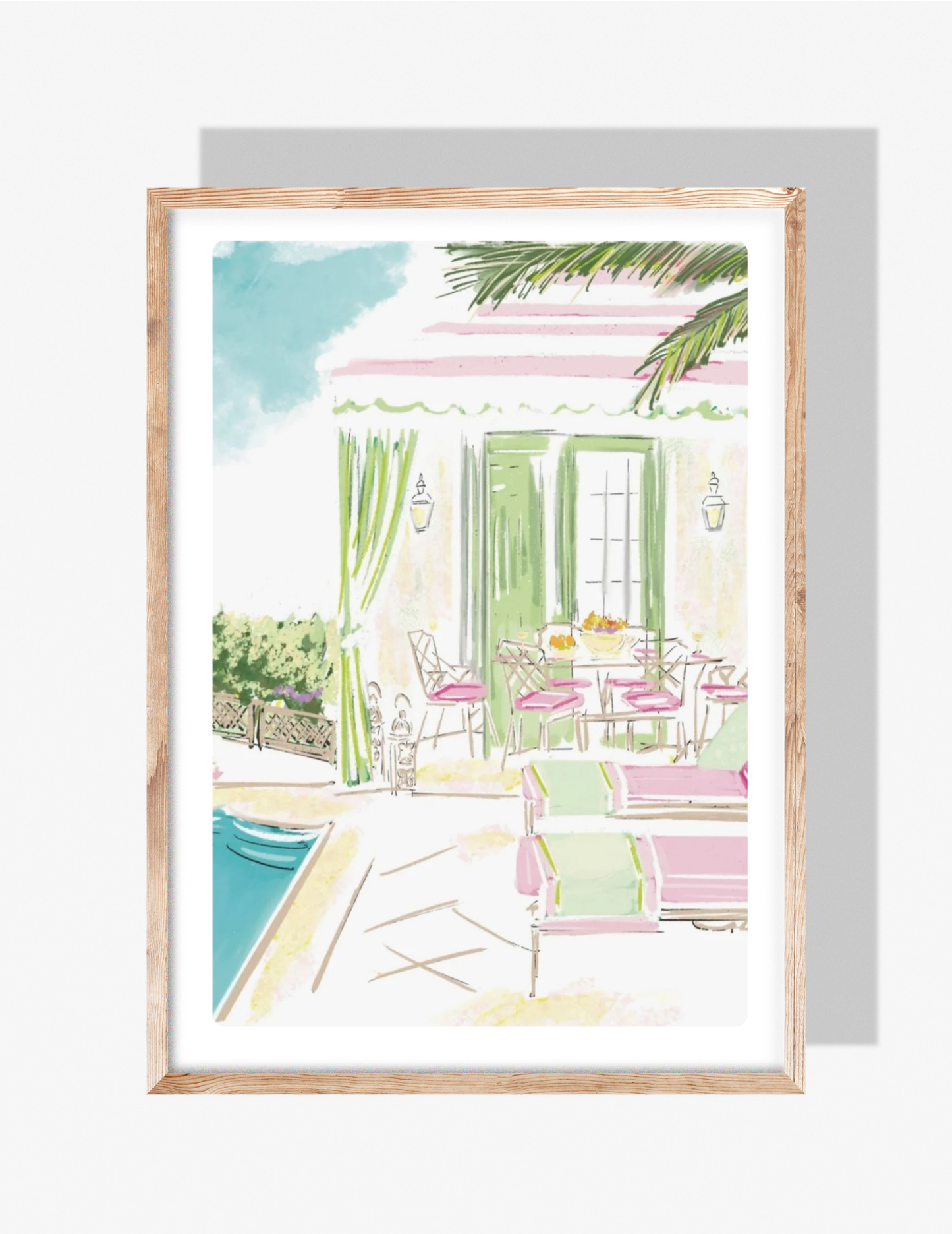 CABANA LIFE - Art Print