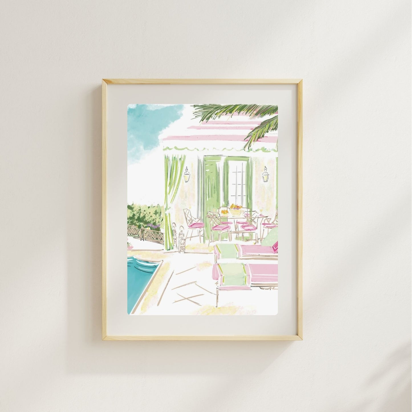CABANA LIFE - Art Print