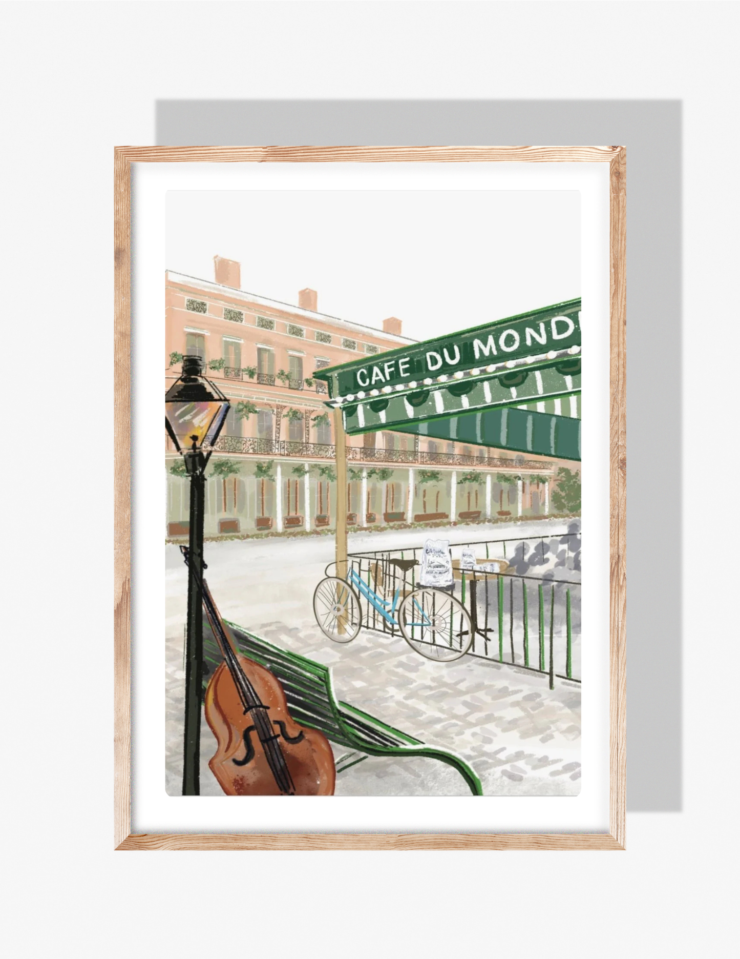 CAFÉ DU MONDE - Art Print