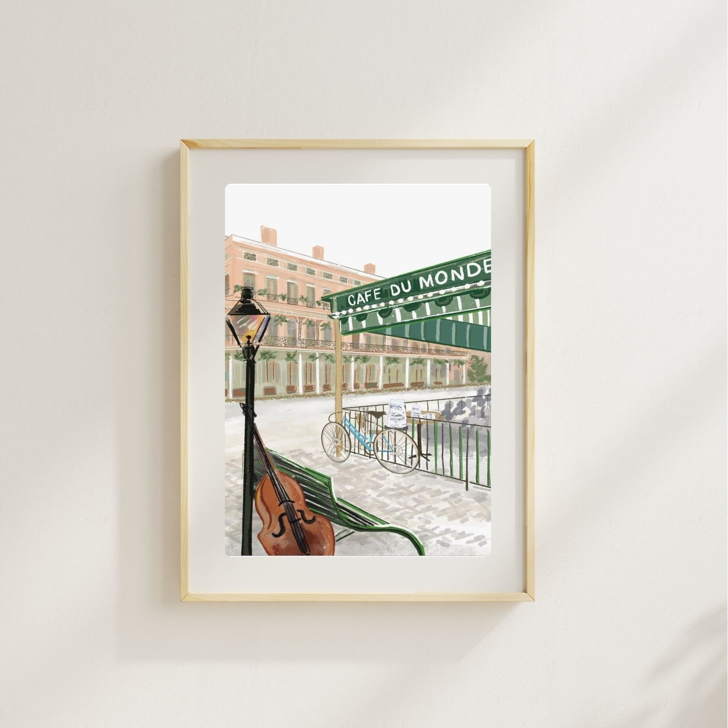 CAFÉ DU MONDE - Art Print