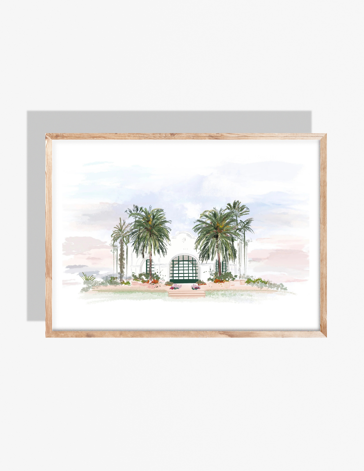 CAROUSEL HOUSE - Art Print