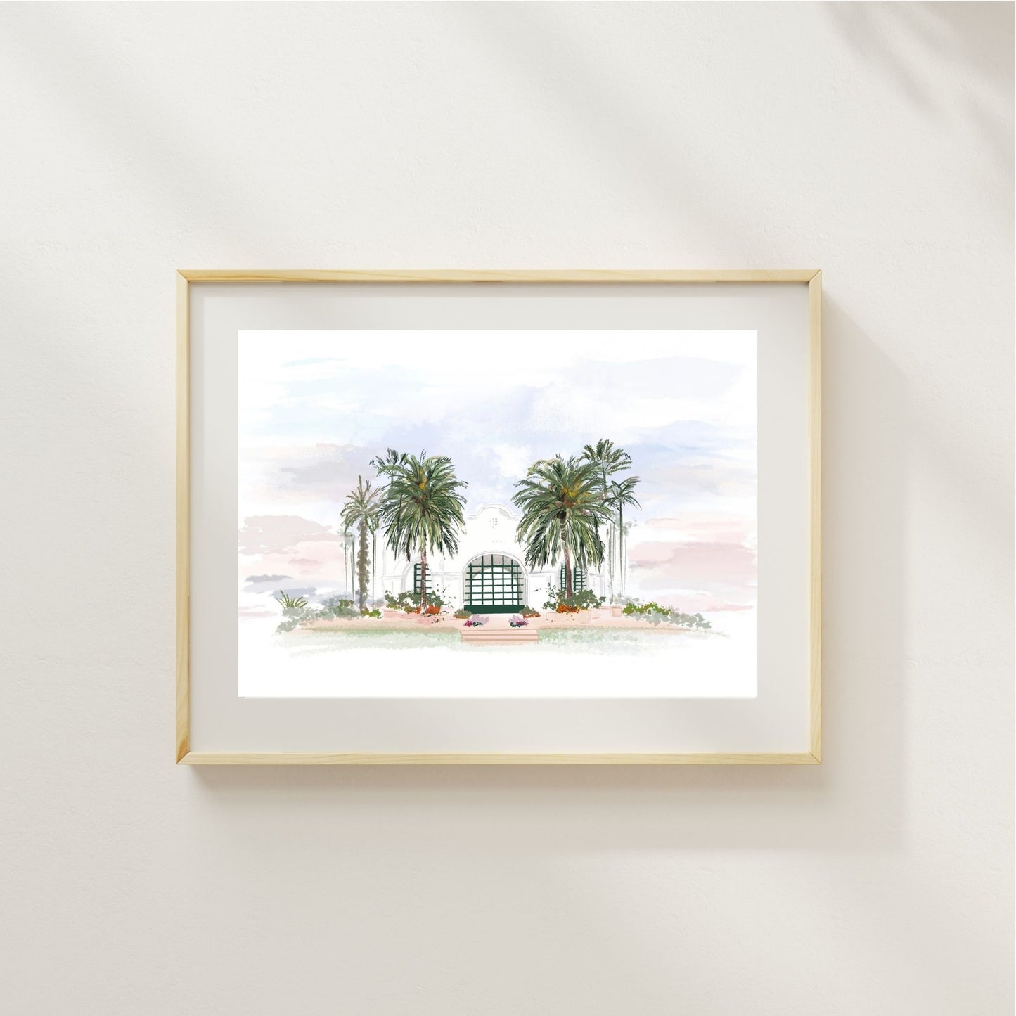 CAROUSEL HOUSE - Art Print