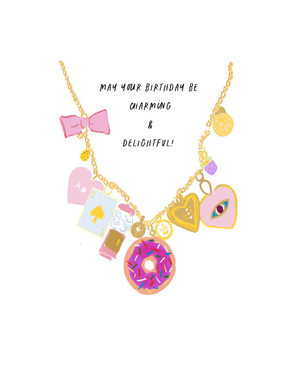 CHARMING & DELIGHTFUL - Note Card