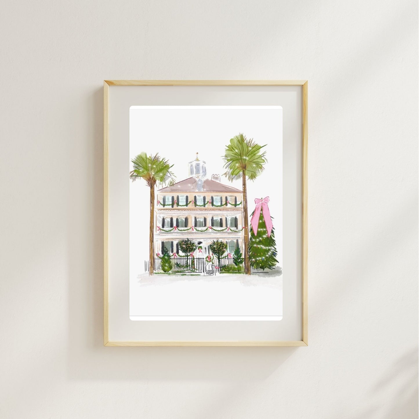 CHRISTMAS ON THE BATTERY - Art Print