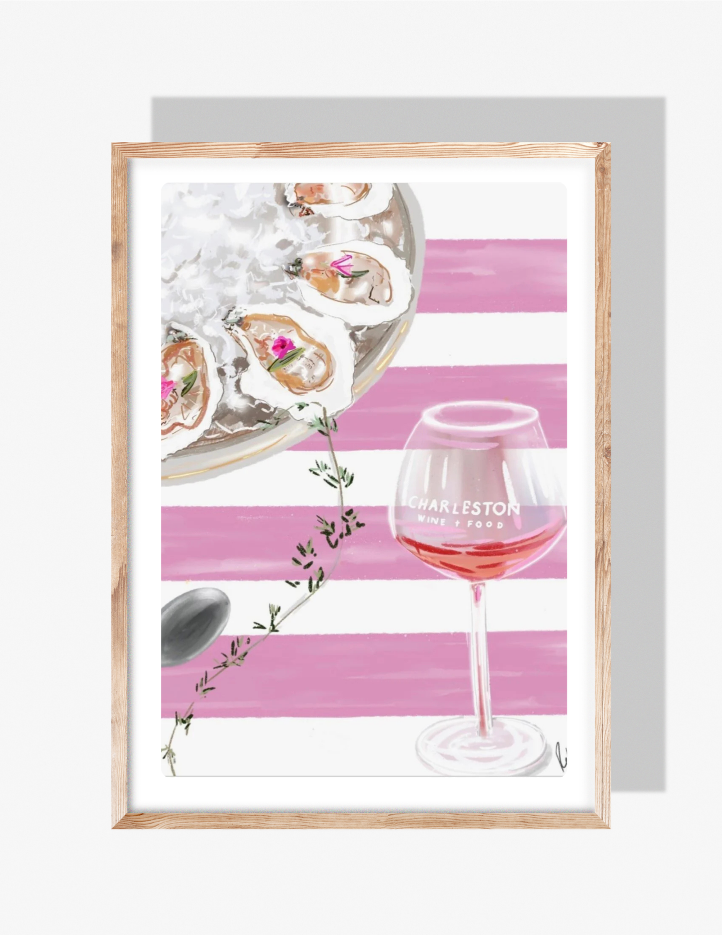 CHARLESTON WINE & FOOD '23 - Art Print