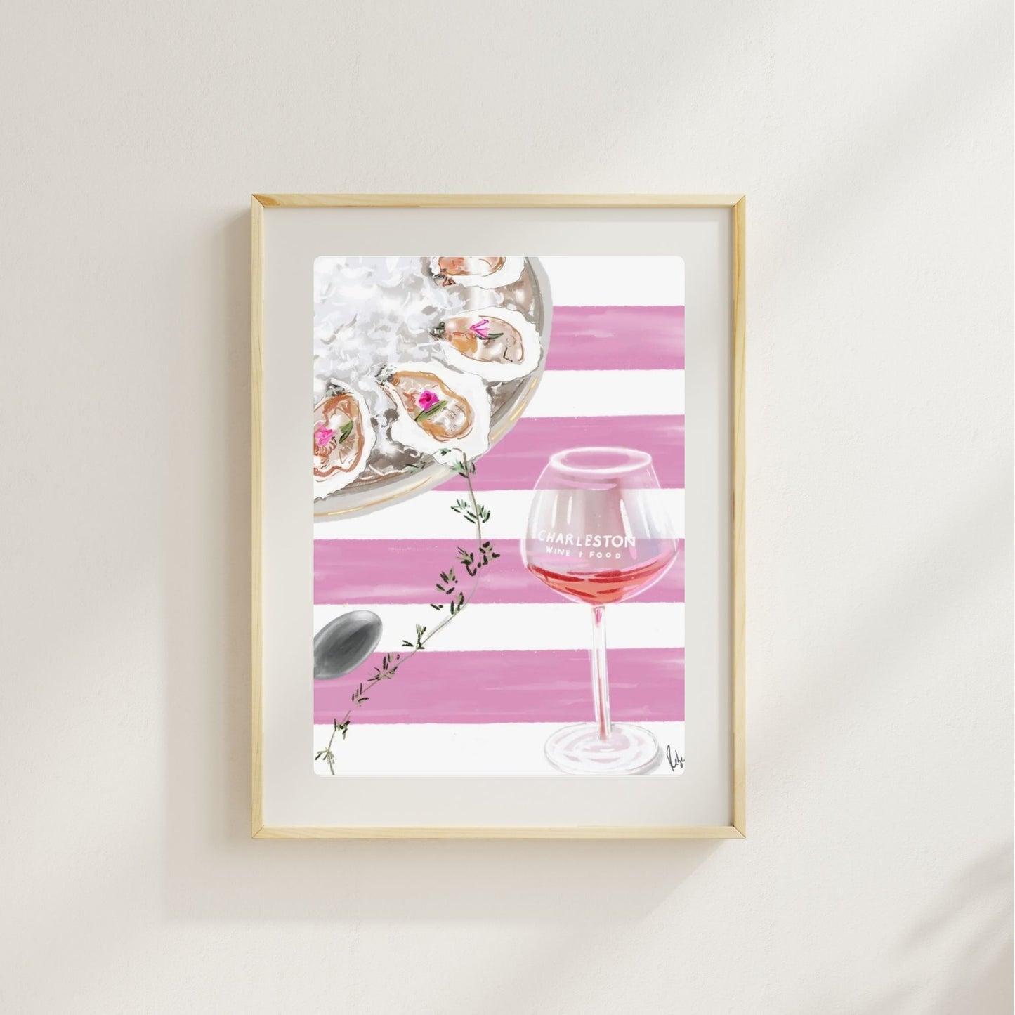 CHARLESTON WINE & FOOD '23 - Art Print