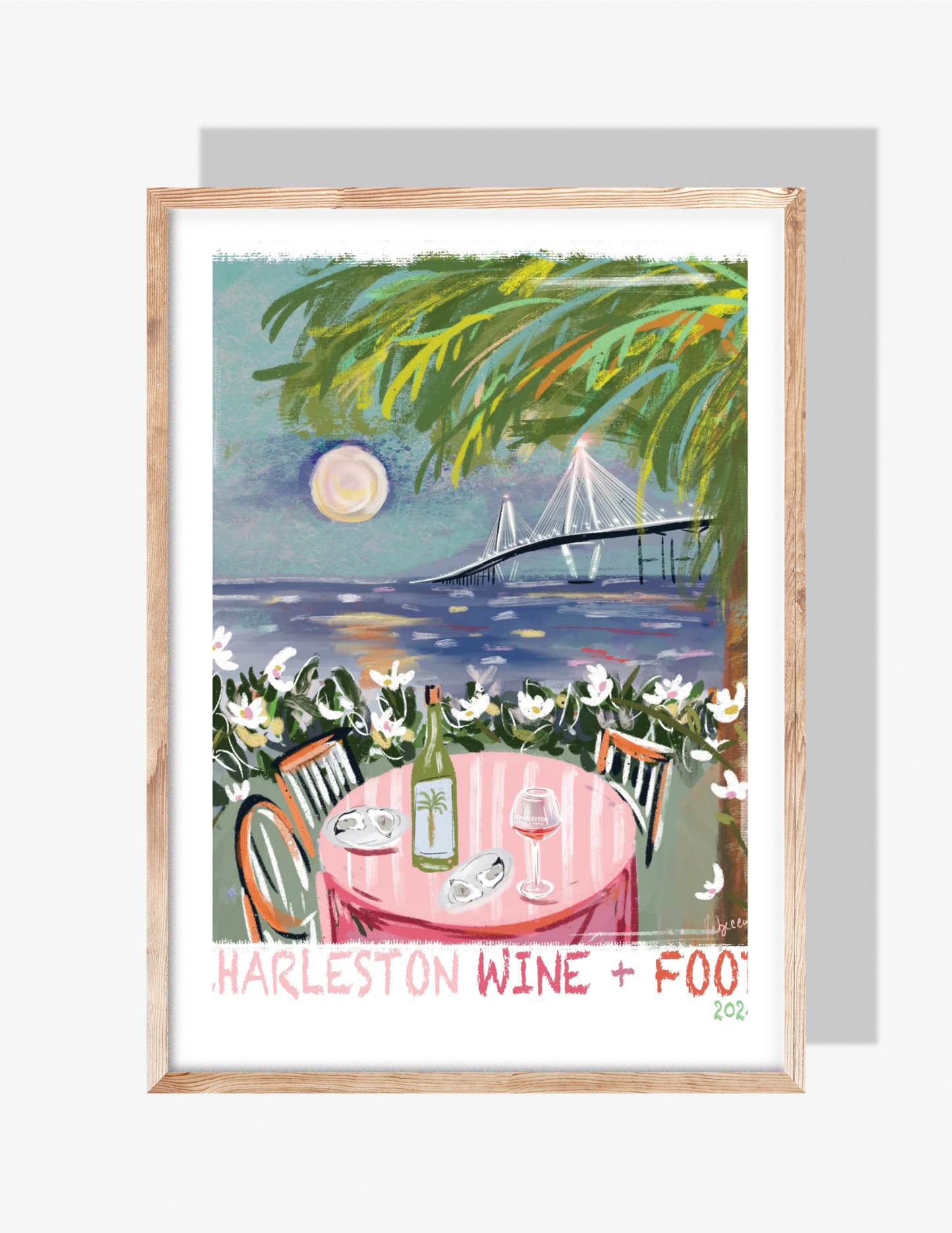 CHARLESTON FOOD & WINE '24 - Art Print
