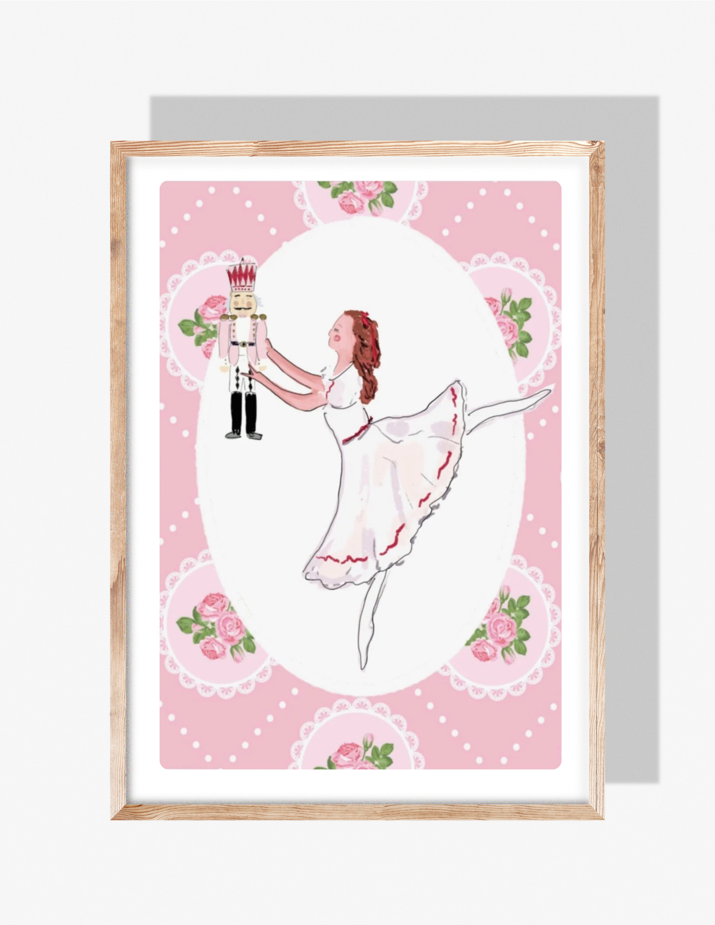 CLARA & THE NUTCRACKER - Art Print