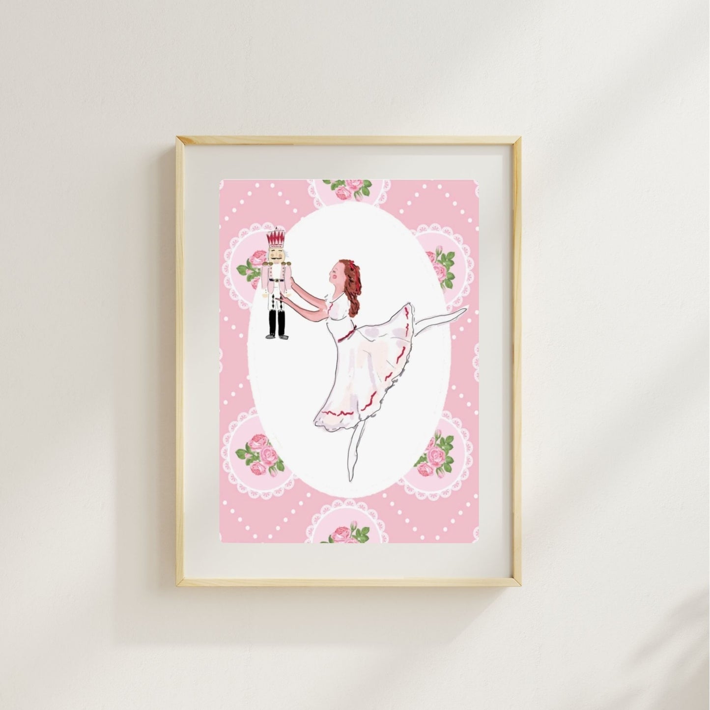 CLARA & THE NUTCRACKER - Art Print