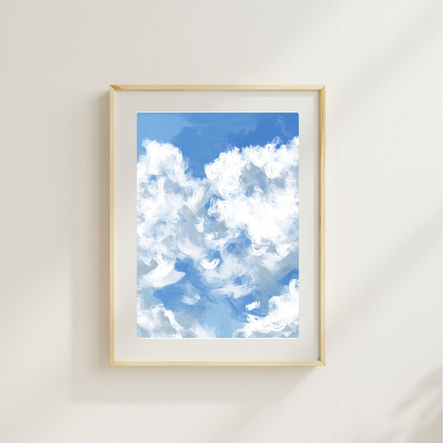 CLOUDS - Art Print