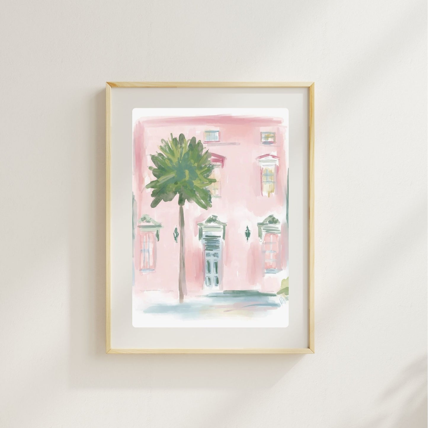 COASTAL MILLS HOUSE - Art Print
