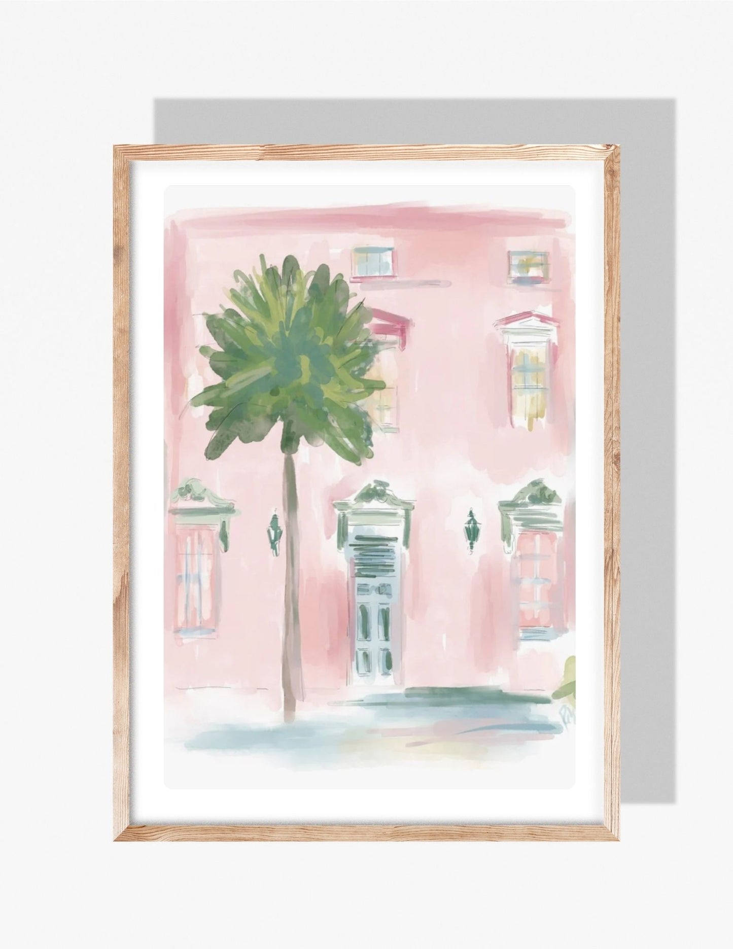 COASTAL MILLS HOUSE - Art Print