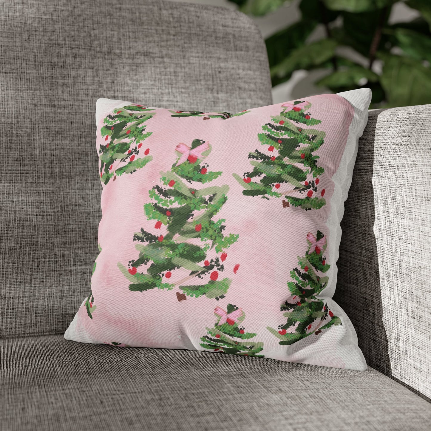 PINK CHRISTMAS - 14x14 Pillow