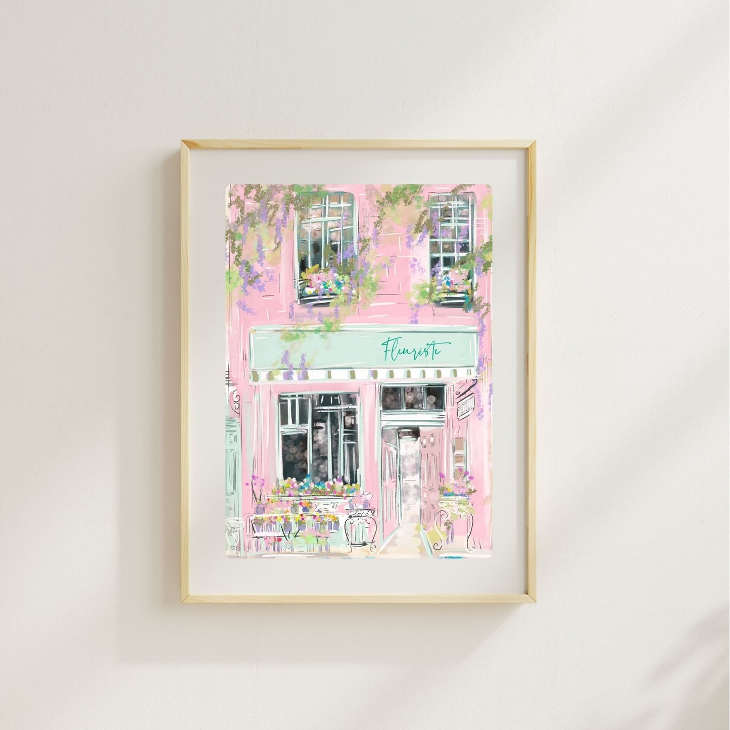 FLEURISTE - Art Print