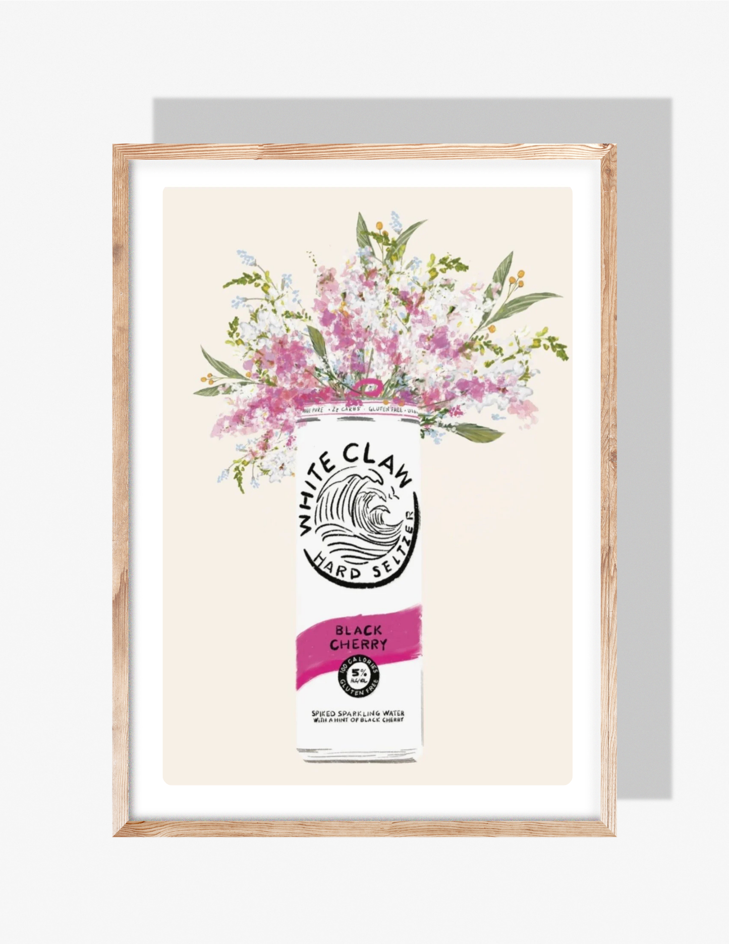 FLOWER DRINK - Art Print