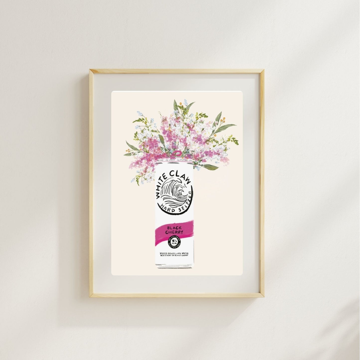 FLOWER DRINK - Art Print