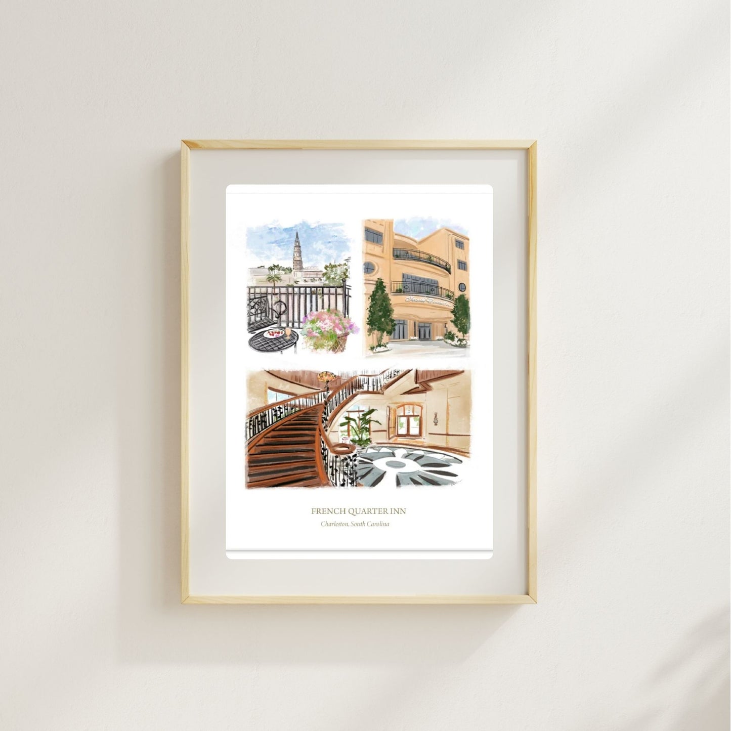 THE FRENCH QUARTER - Art Print