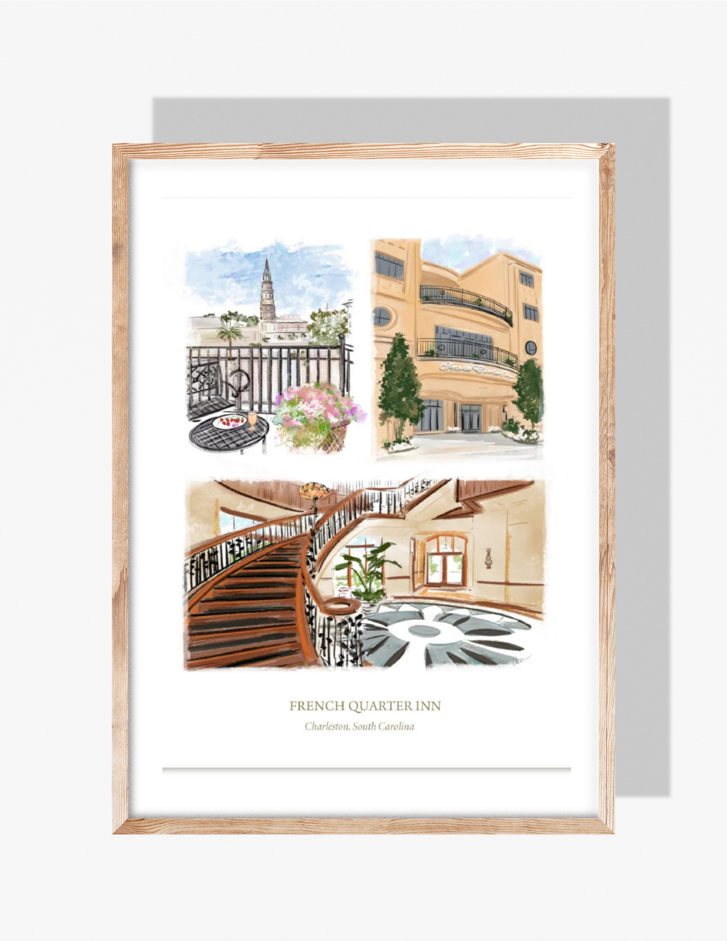 THE FRENCH QUARTER - Art Print