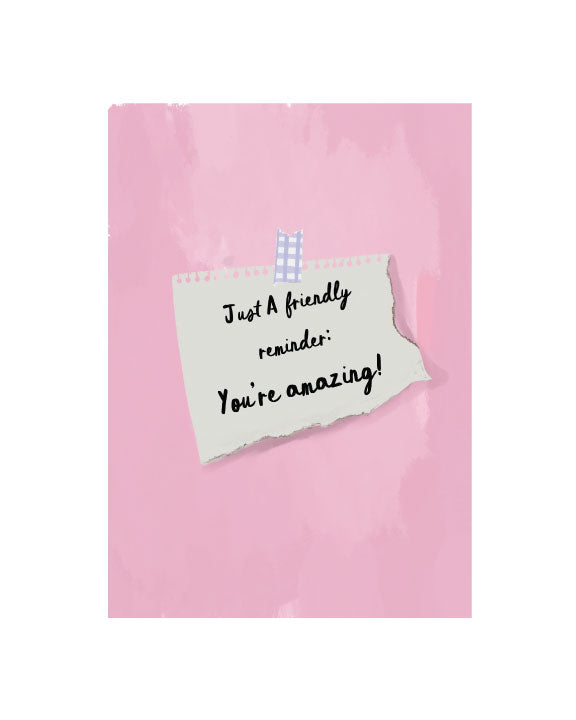 YOU'RE AMAZING - Note Card