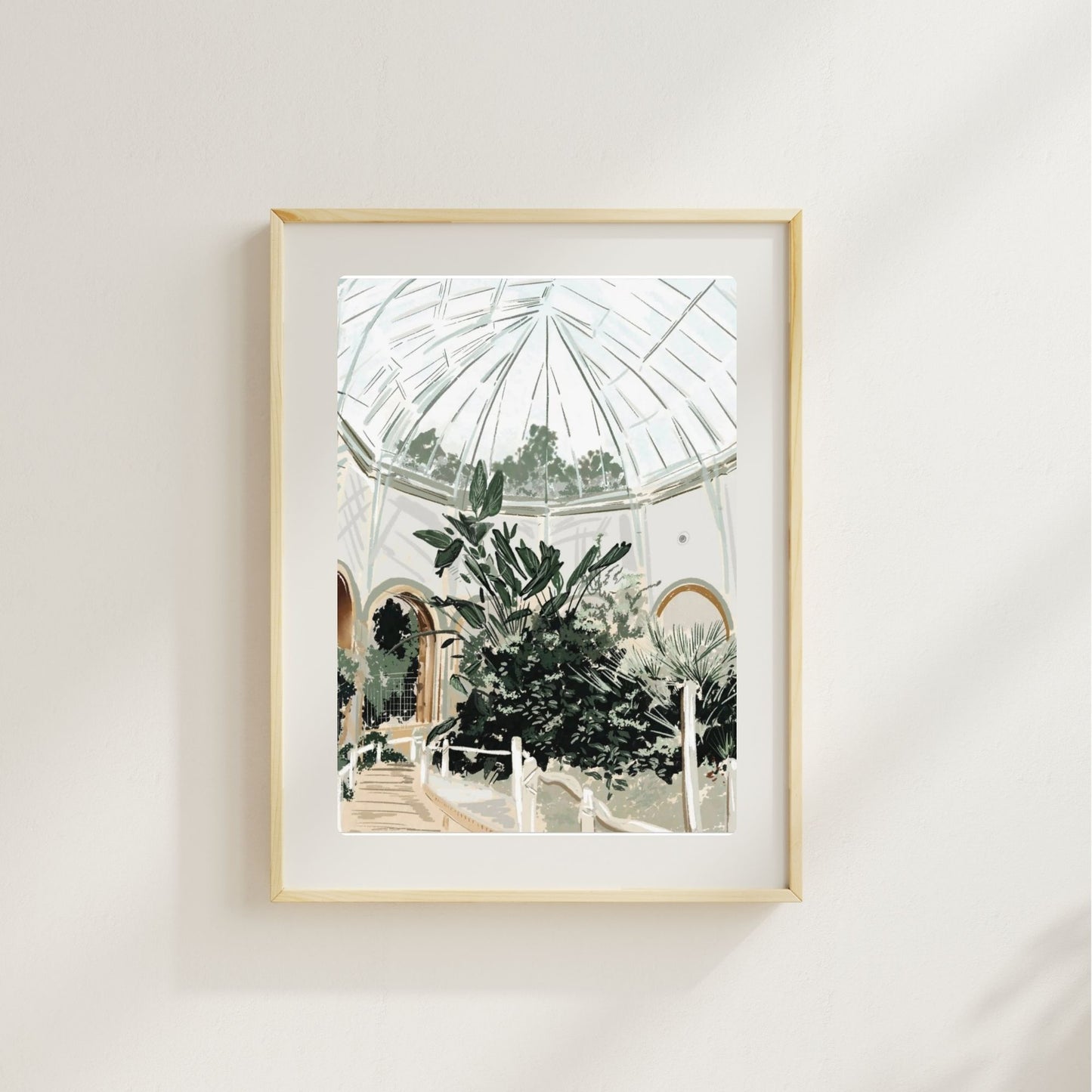 GARDEN WALK - Art Print