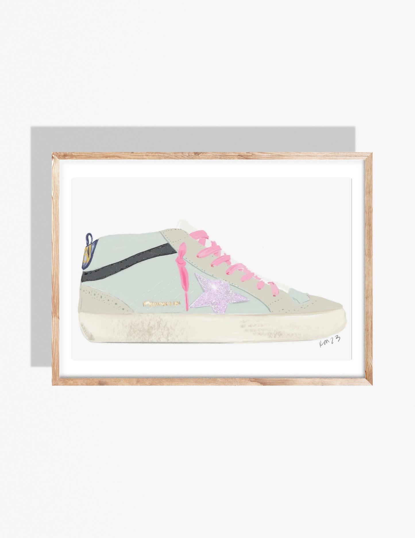 GOLDEN SHOE - Art Print