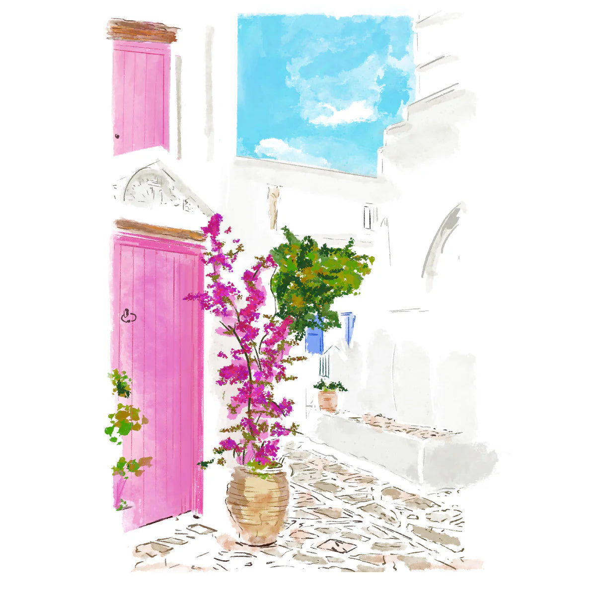GREECE COLLECTION- 3 Piece Set
