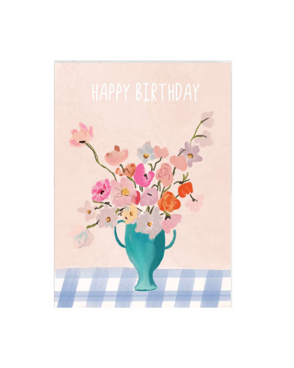 HAPPY BIRTHDAY BOUQUET - Note Card
