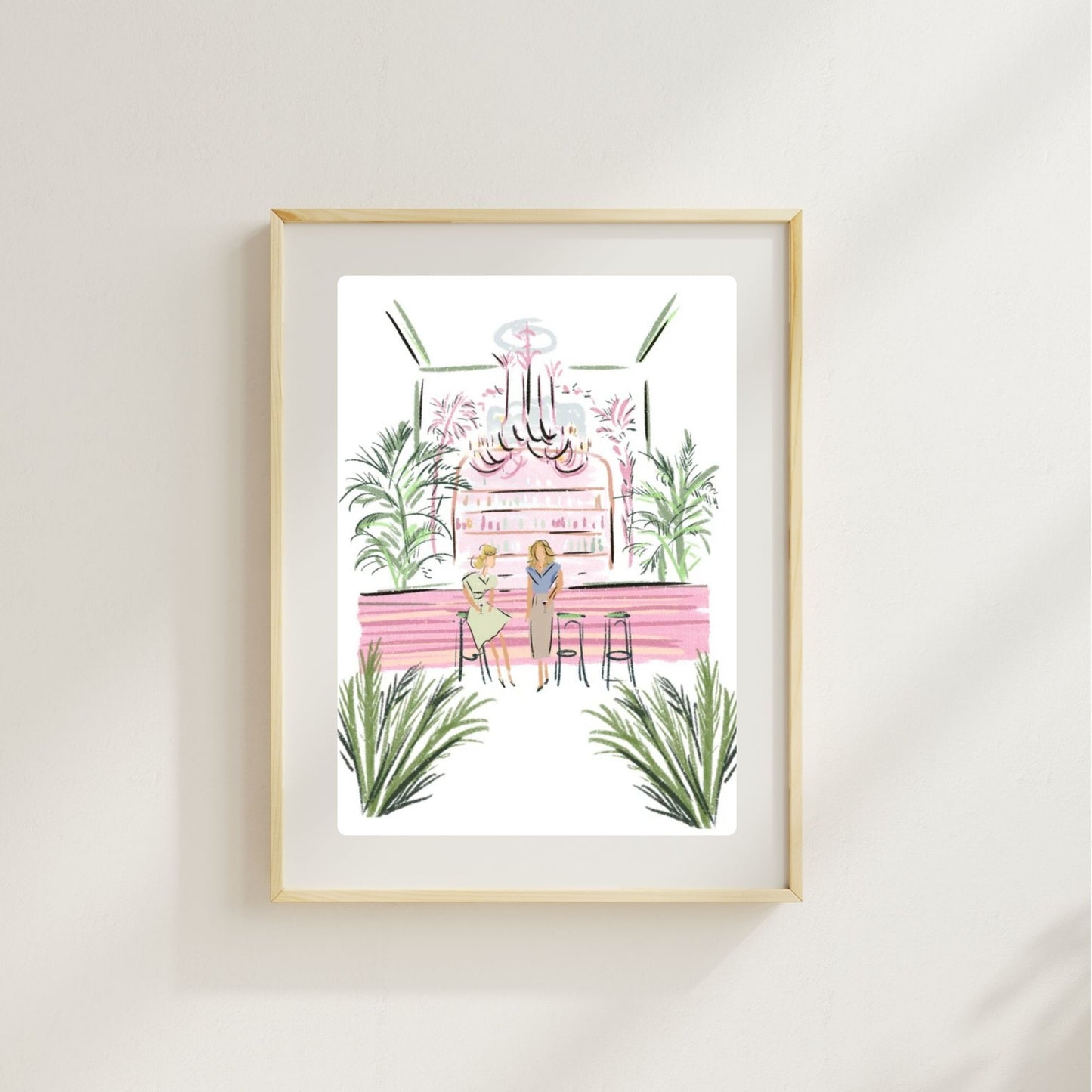 HOTEL BAR - Art Print