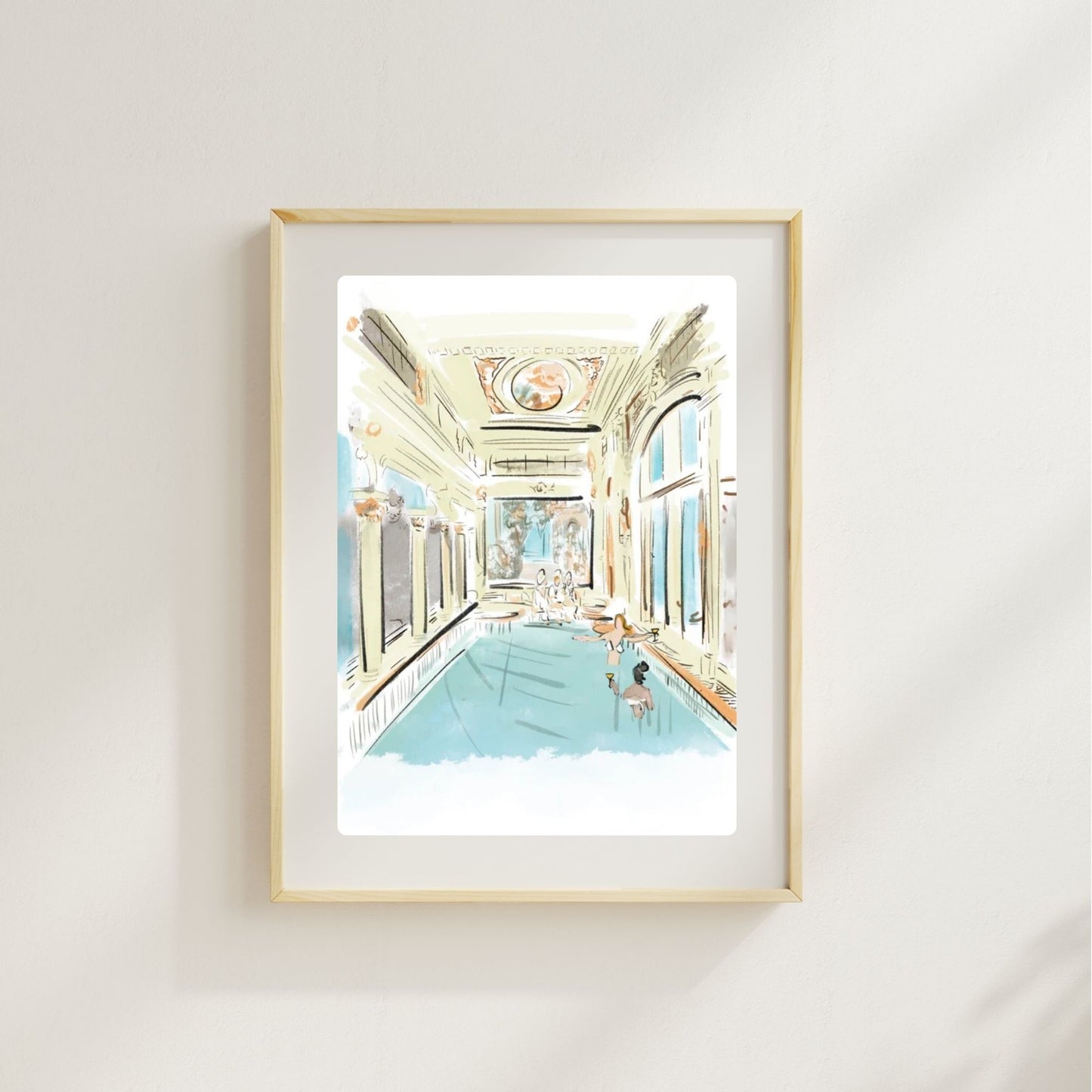 ITALIAN SPA - Art Print