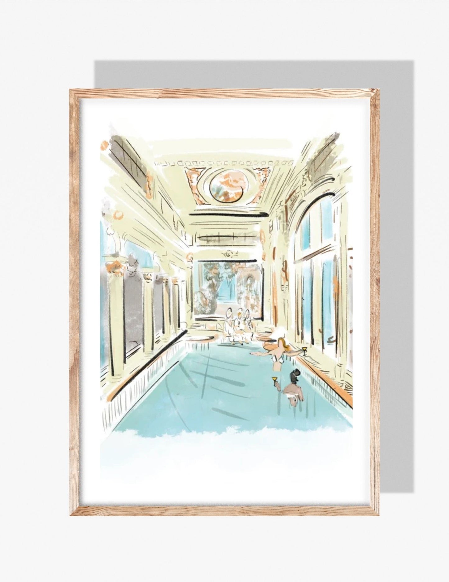 ITALIAN SPA - Art Print
