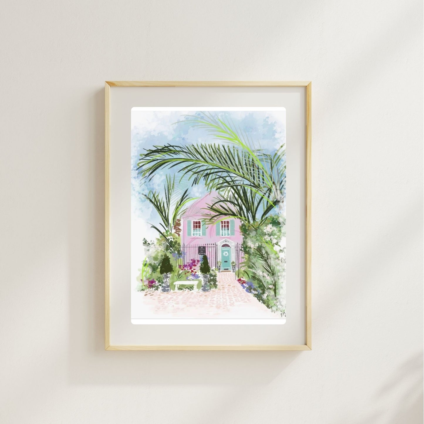 JUNGLE HOUSE - Art Print