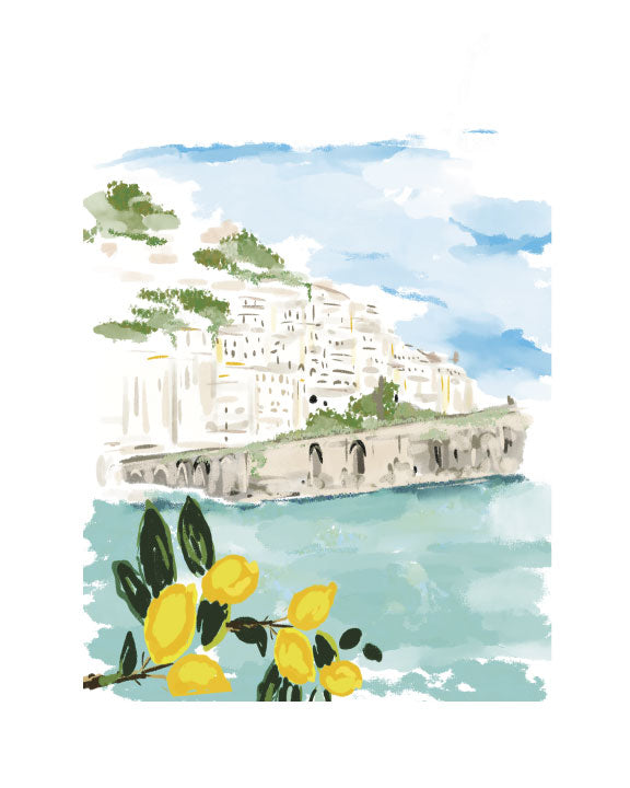 LEMONS ITALY - Note Cards