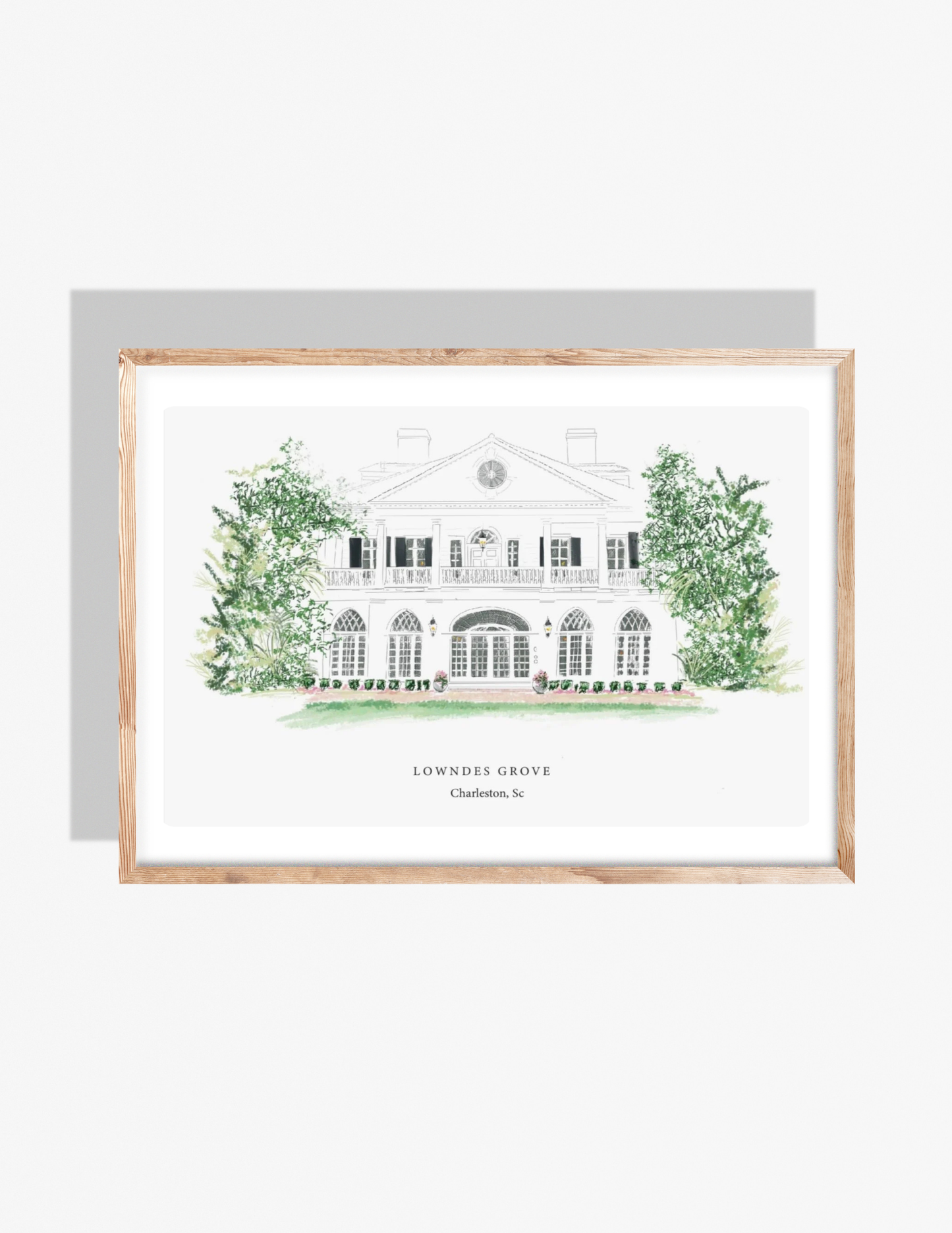 LOWNDES GROVE - Art Print