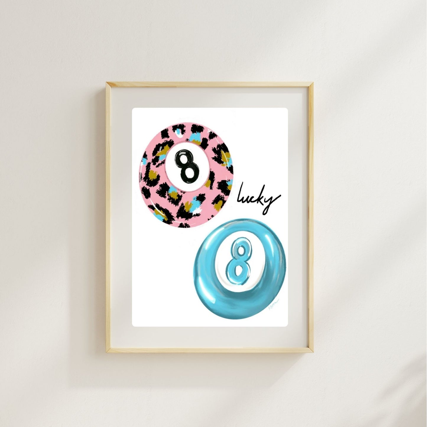 LUCKY - Art Print