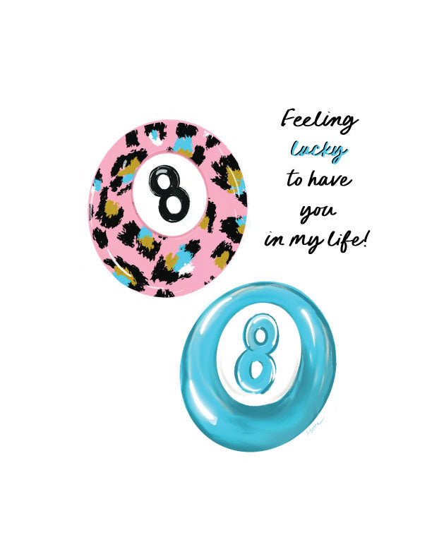 FEELING LUCKY - Note Card