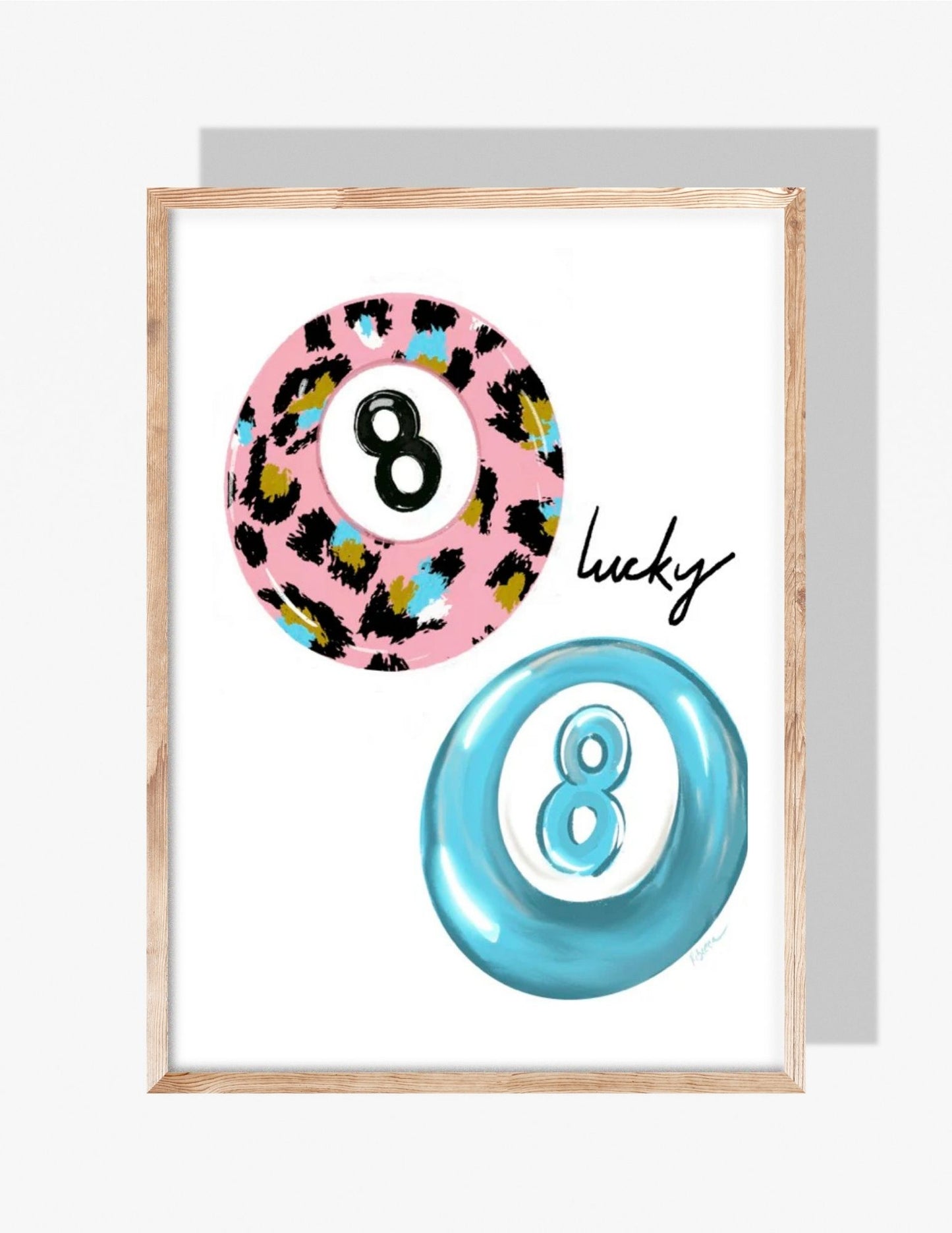 LUCKY - Art Print