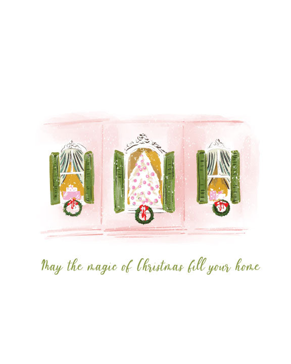 MAGIC OF CHRISTMAS- Note Card
