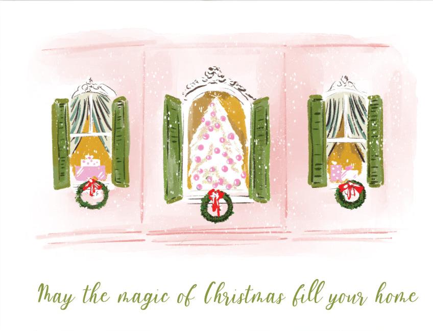 MAGIC OF CHRISTMAS- Note Card