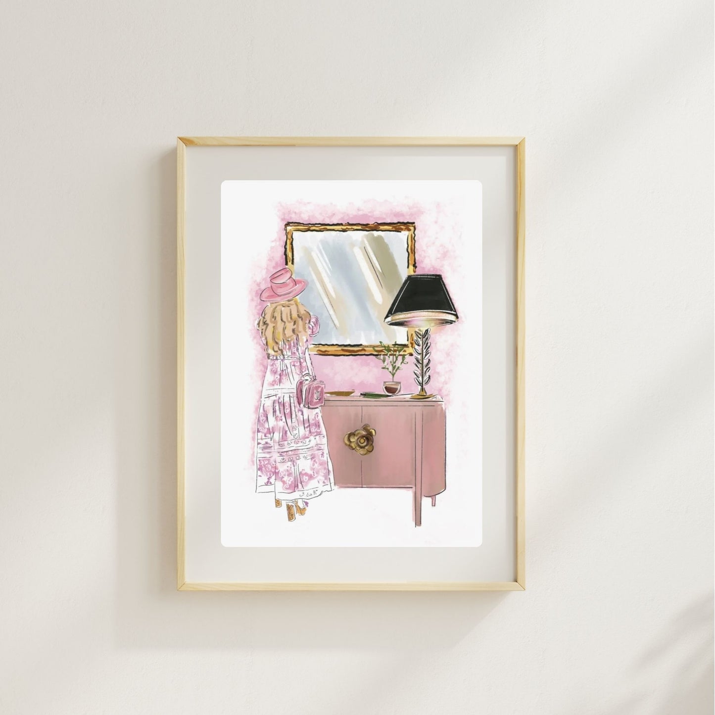 MIRROR MIRROR - Art Print