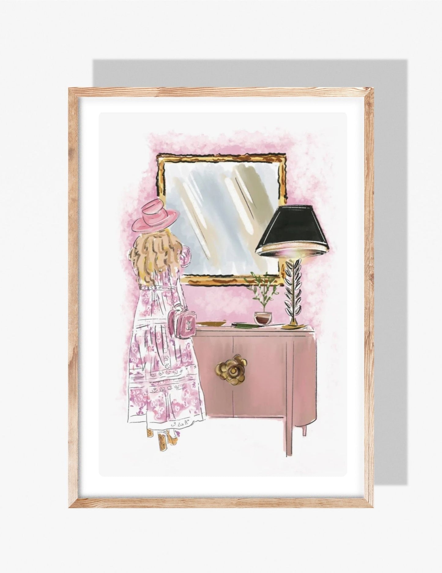 MIRROR MIRROR - Art Print