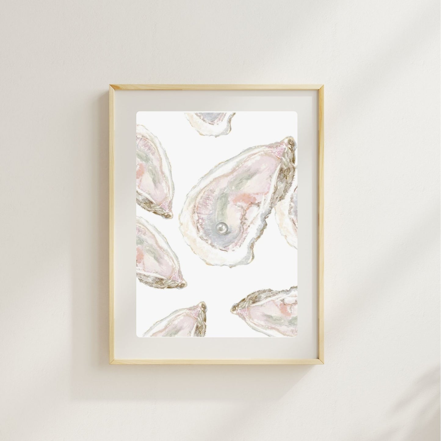 MULTIPLE OYSTER - Art Print
