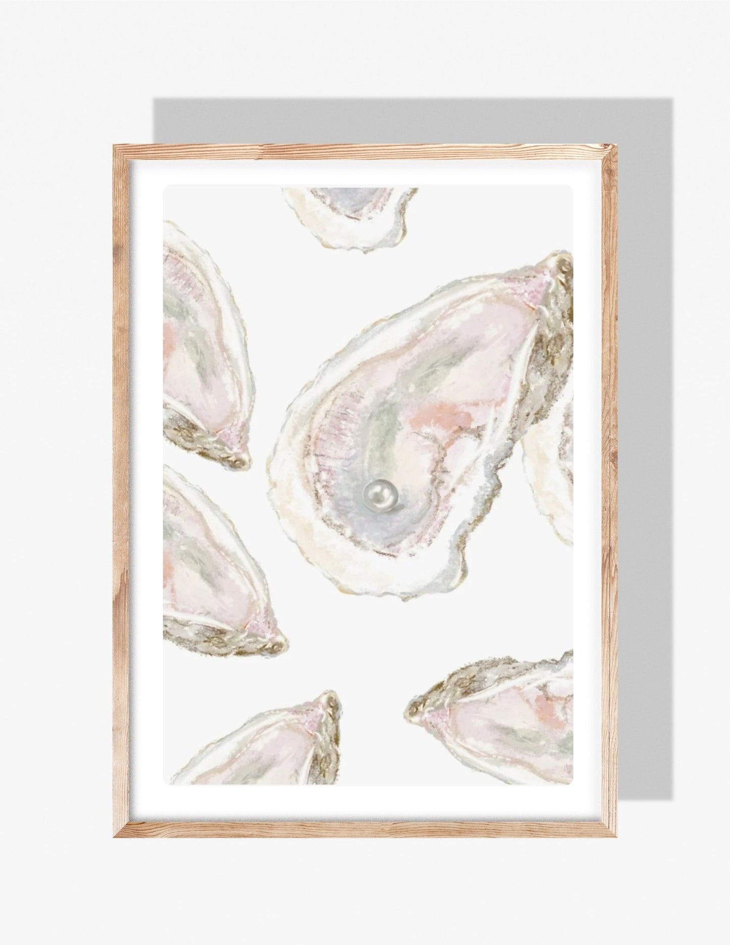 MULTIPLE OYSTER - Art Print