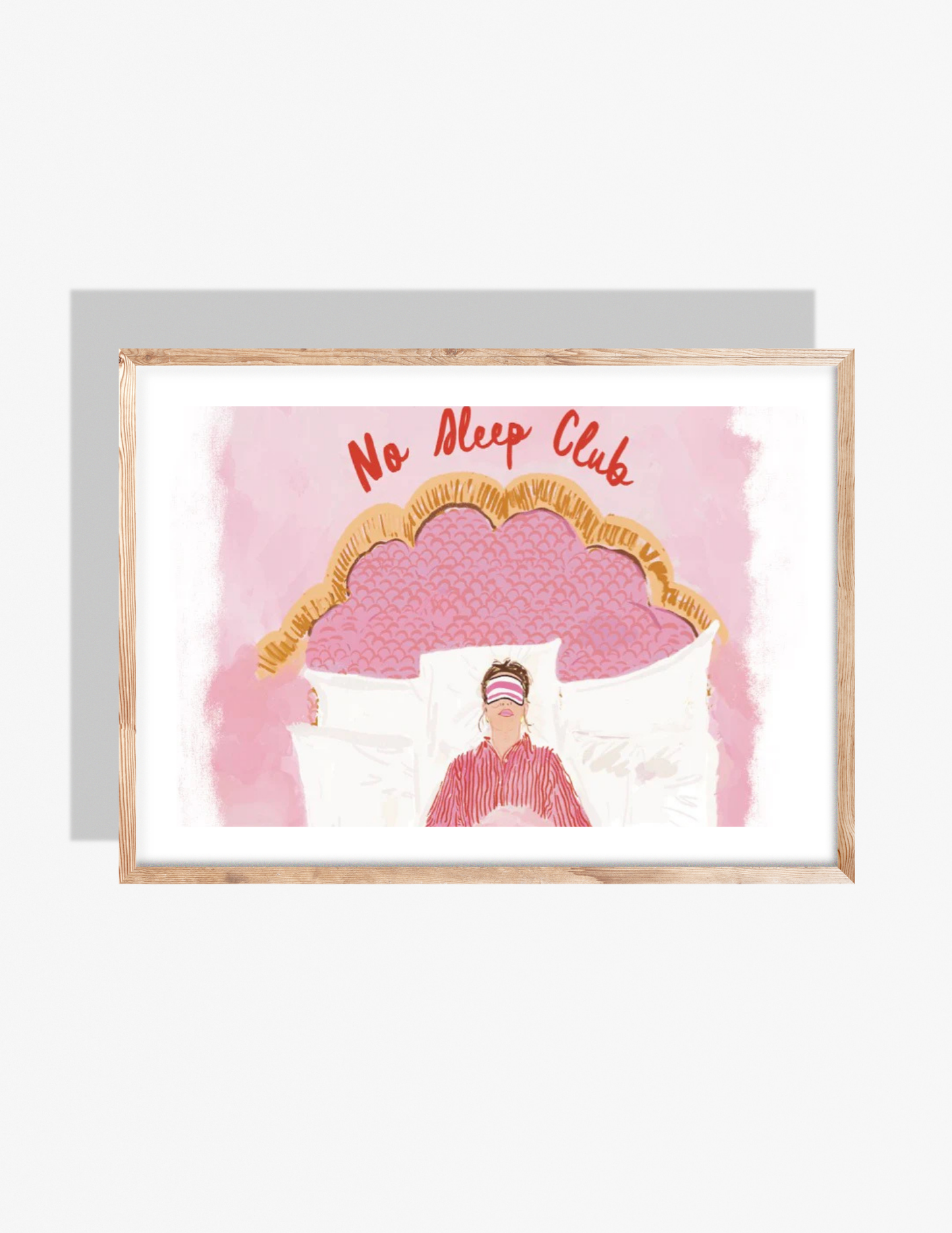 NO SLEEP CLUB - Art Print