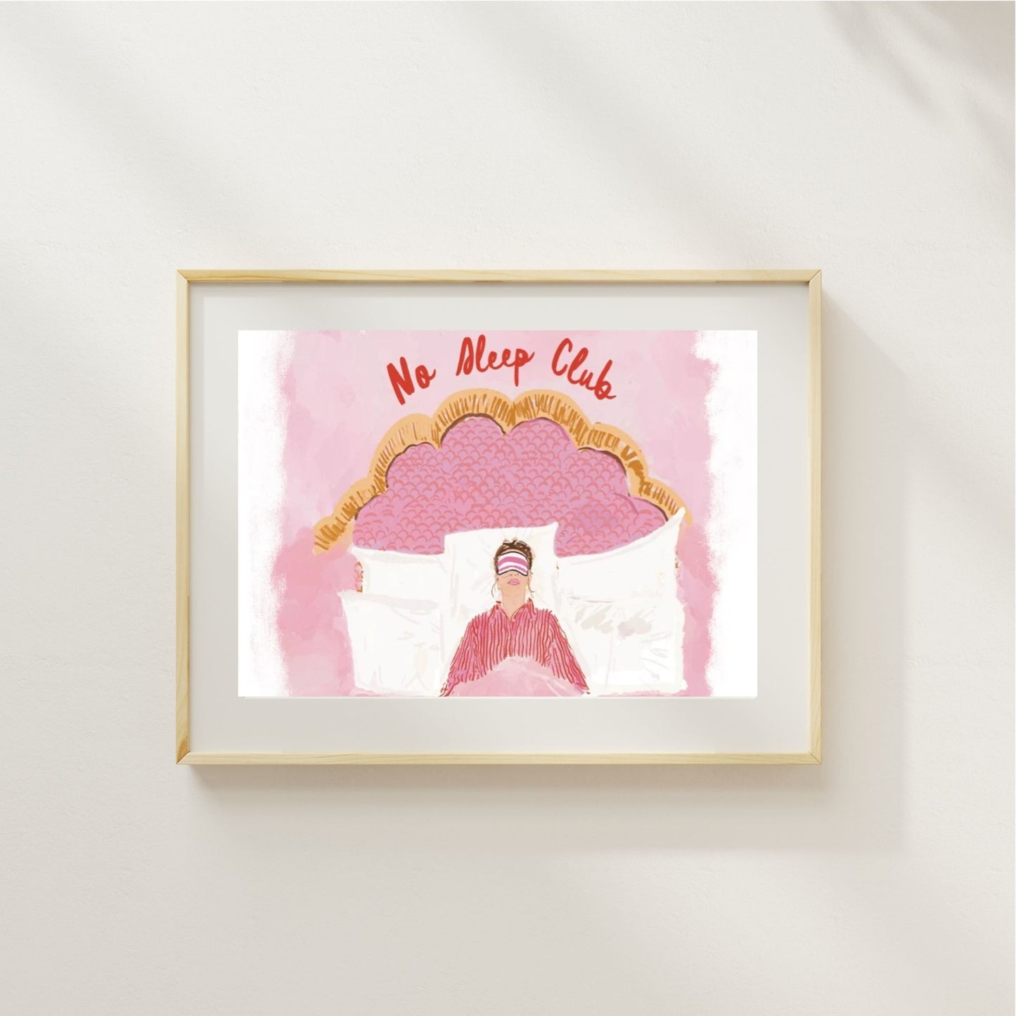 NO SLEEP CLUB - Art Print