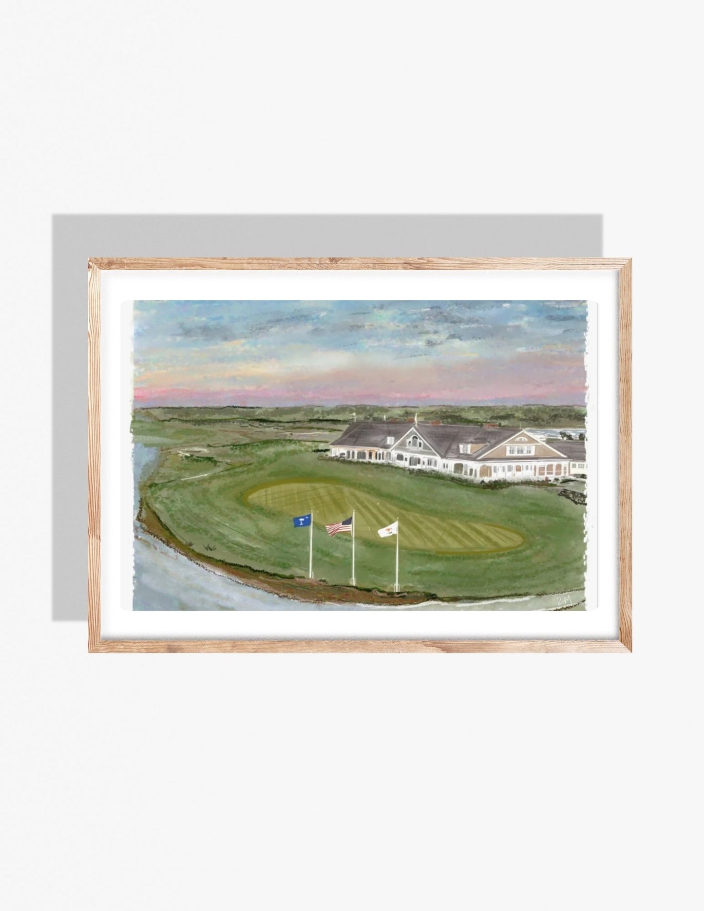 THE OCEAN COURSE - Art Print