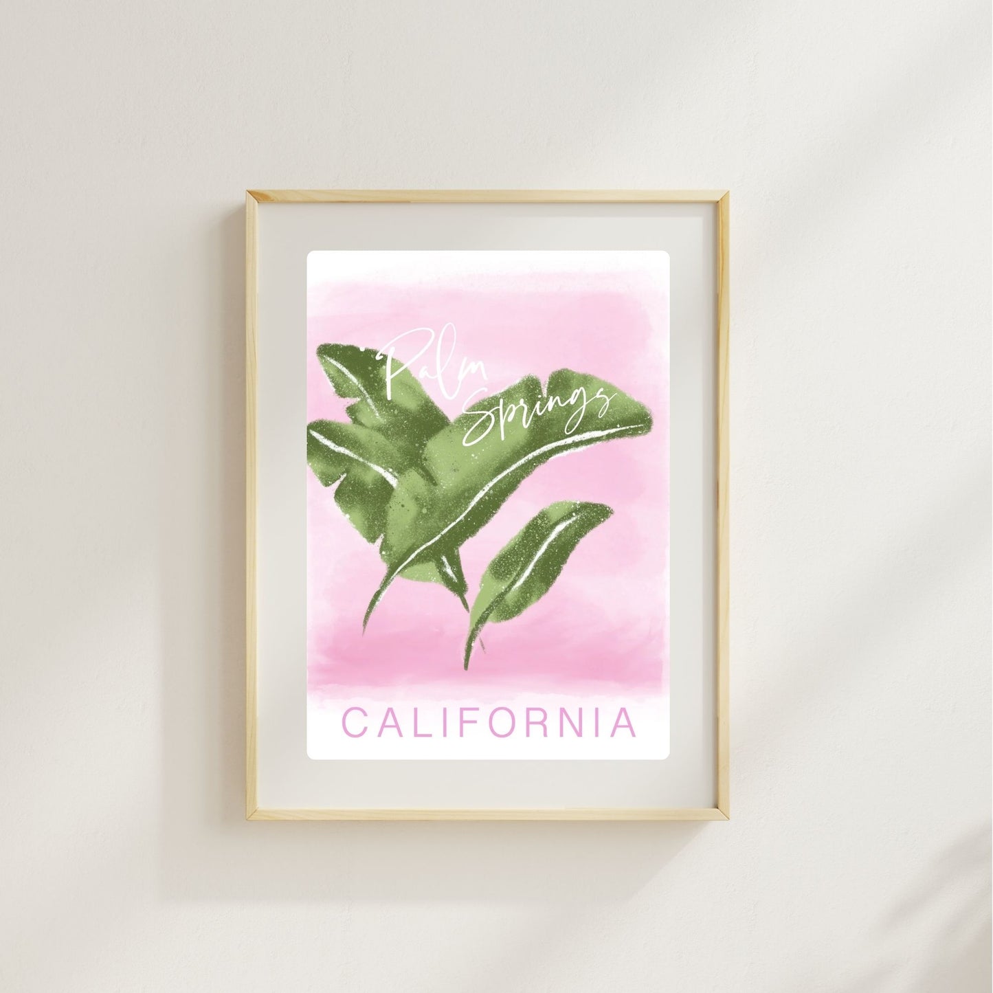 PALM SPRINGS, CA - Art Print