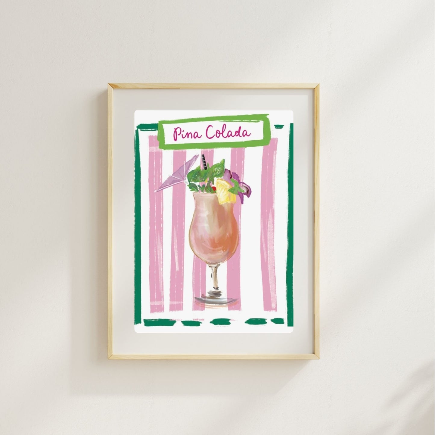 PIÑA COLADA - Art Print